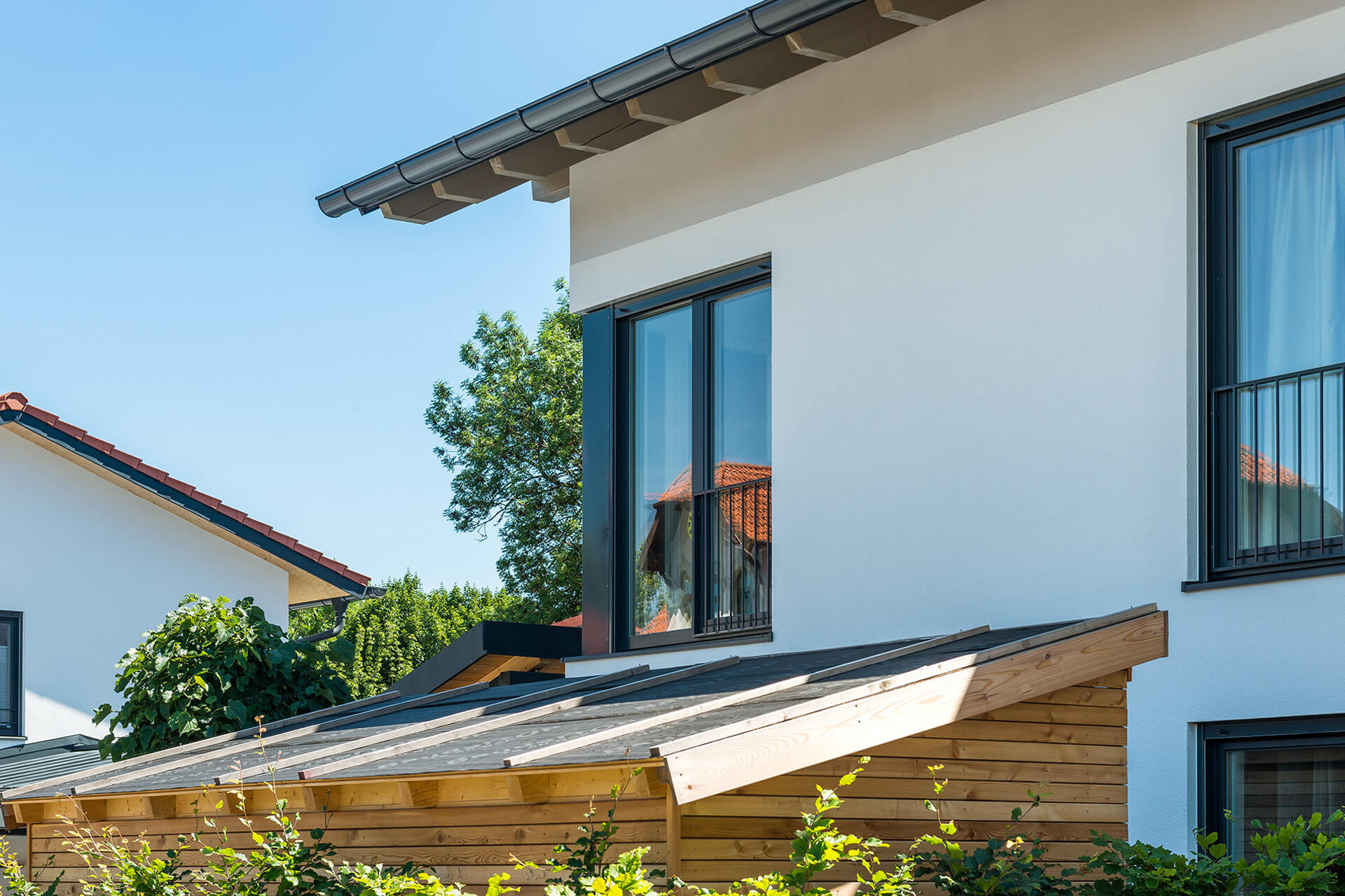 Einfamilienhauses und Doppelhaus, Kybergstr., Oberhaching